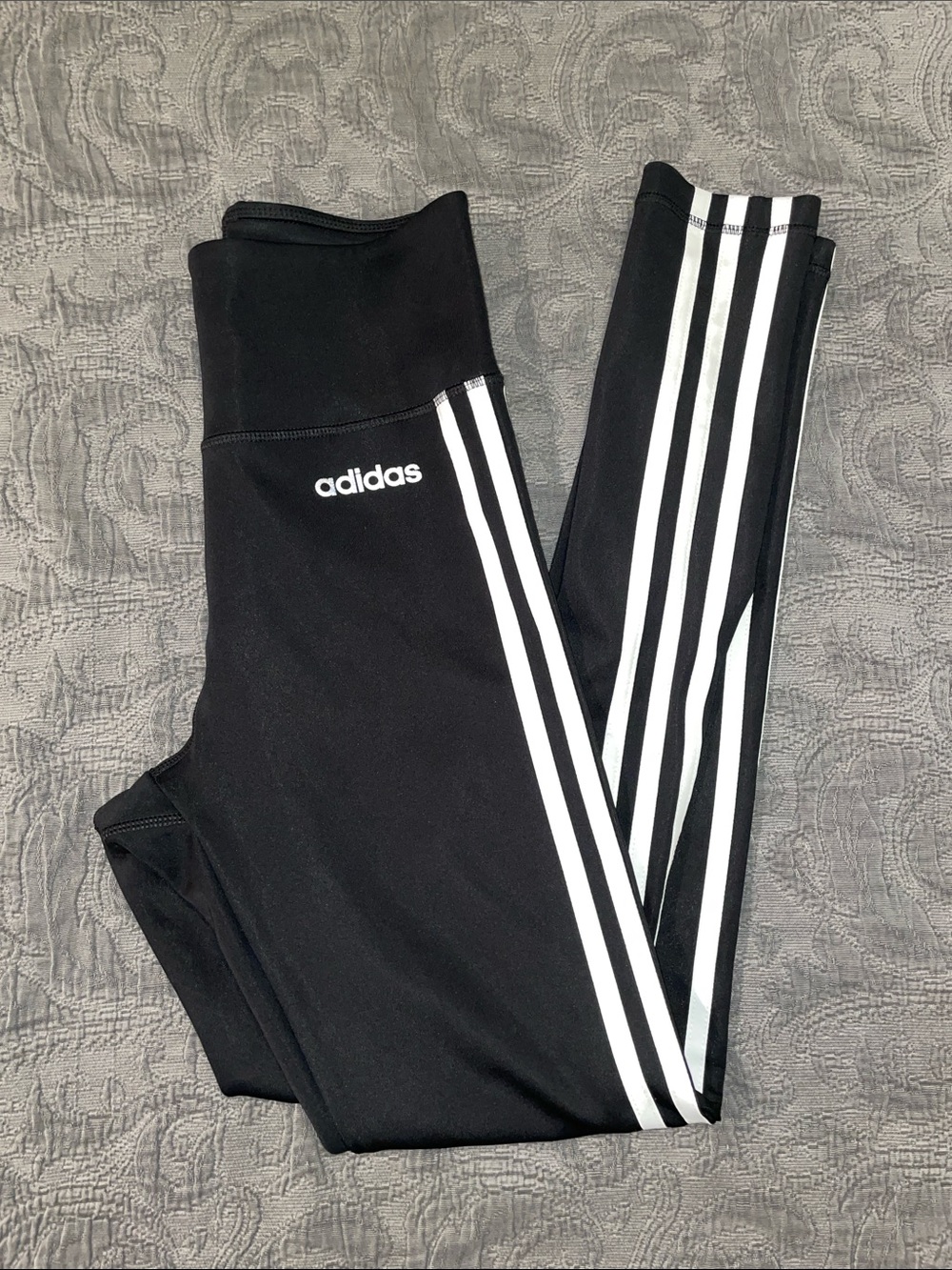 Adidas High waisted, thick construction, Aeroready spandex pant